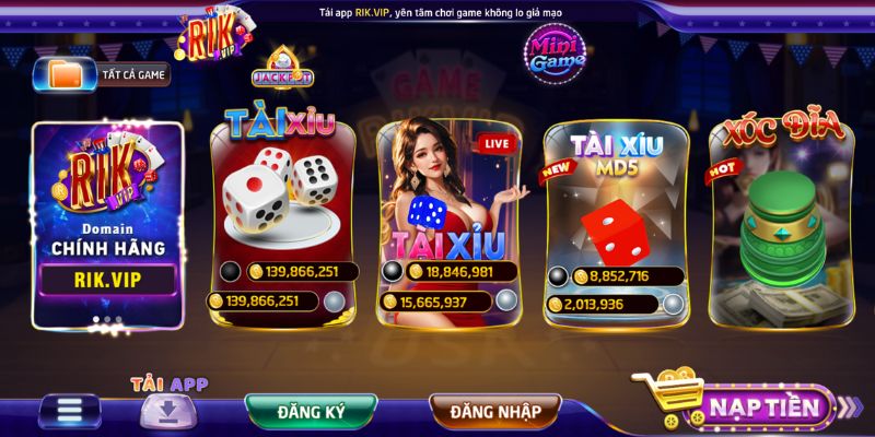 Hướng dẫn cách chơi tài xỉu online tại Rikvip