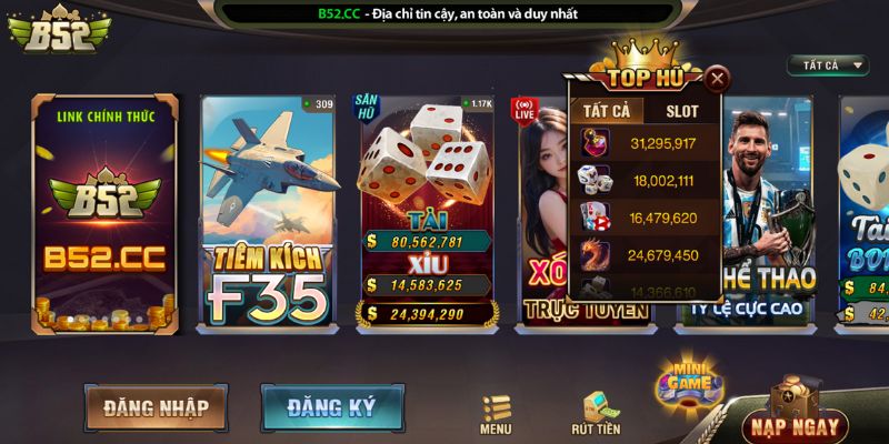 Lý do vì sao B52 Club là lựa chọn tối ưu 